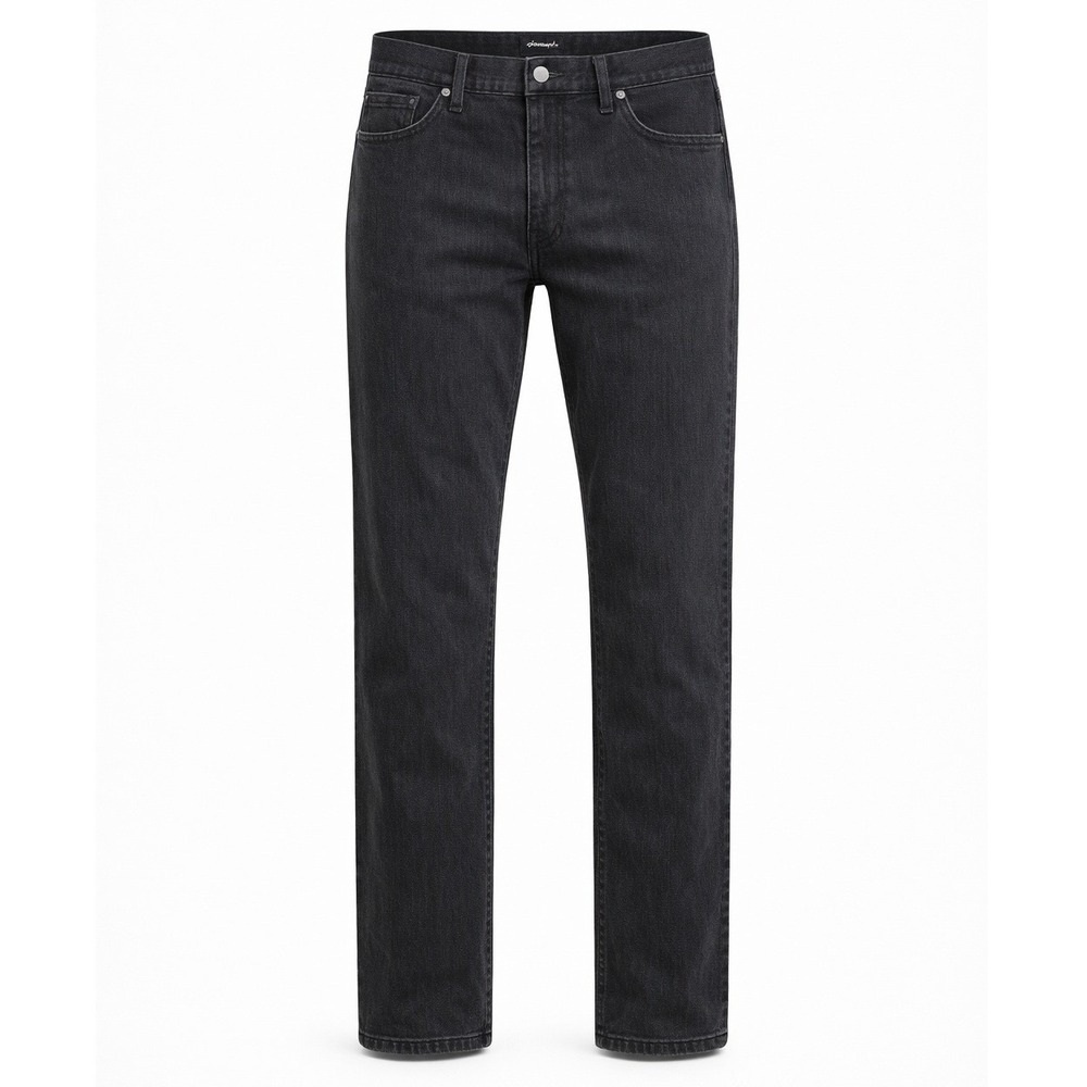 Diamond Supply Co Jeans Mens 34 Black Japanese Fabric Mined Denim Straight Leg